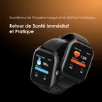 oraimo Watch 5 Lite Montre intelligente IP68 HD 2,01 pouce